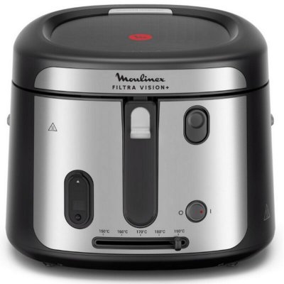 MOULINEX  Friteuse Filtra Vision 1,2Kg Cuve Amov. Noir/1 AF2588E0