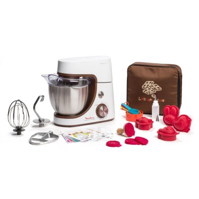 MOULINEX  Robot P&acirc;tissier QA51k110 Masterchef Gourmet Baking With Kids, Acier Inoxyable, 4.6 L, Inox