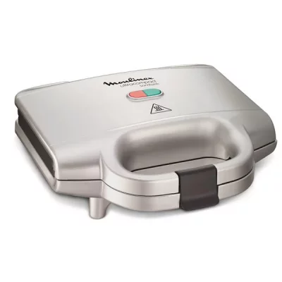 MOULINEX  Ultracompact SM156140 - Croque-monsieur - 700 Watt - argent