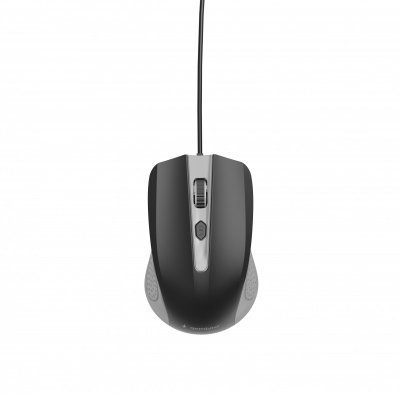 GEMBIRD Mouse USB Optical GREY/BLACK/MUS-4B-01-GB 