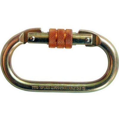 TOPLOCK Mousqueton acier &agrave; vis -  