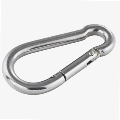 WINDHAGER Mousqueton en acier inoxydable 8,1cm