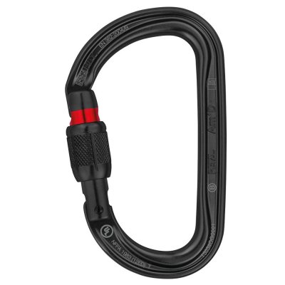 PETZL Mousqueton escalade Amd Screw Lock - Violet