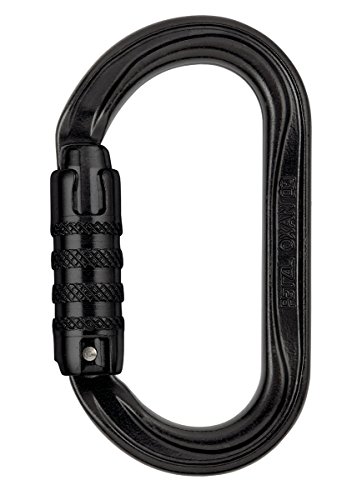 PETZL Mousqueton escalade oxan triact lock  noir