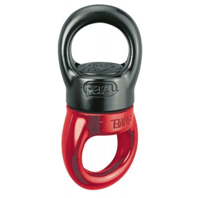 PETZL Mousqueton escalade swivel s  noir