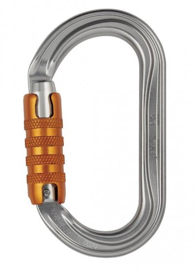 PETZL Mousqueton ovale l&eacute;ger OK TrialCT-Lock  - M33A TL