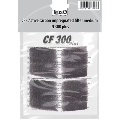 TETRA Mousse de filtration charbon  cf pour filtre  in 300 plus