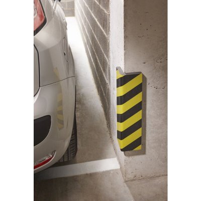 MOTTEZ Mousse de protection d'angle 120 cm , Noir et jaune