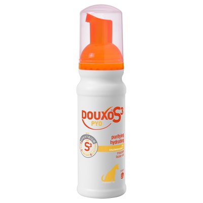 DOUXO S3 Mousse Purifiant et hydratant 150ml  Pyo Chlorexidine 3% Ceva
