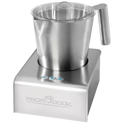 PROFICOOK Mousseur &agrave; lait 600 w 500 ml argent&eacute; pc-ms 1032