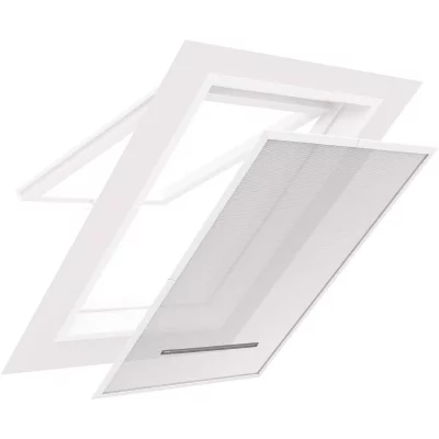 EASY LIFE Moustiquaire pour fen&ecirc;tre de toit blanc