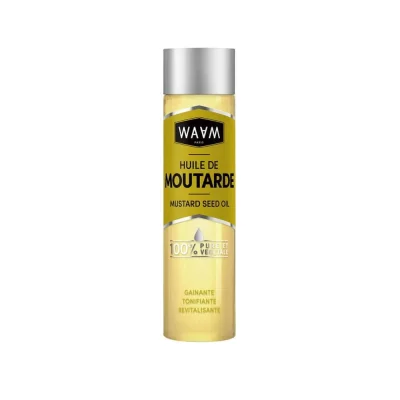 WAAM Moutarde 75ml Huile V&eacute;g&eacute;tale 