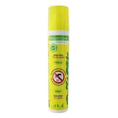 MOUSTICARE MOUTICARE Spray famille anti-moustiques peau "toutes zones" spray 125ml