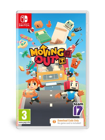 PLAION Moving Out Nintendo SWITCH (Code de t&eacute;l&eacute;chargement) - Neuf