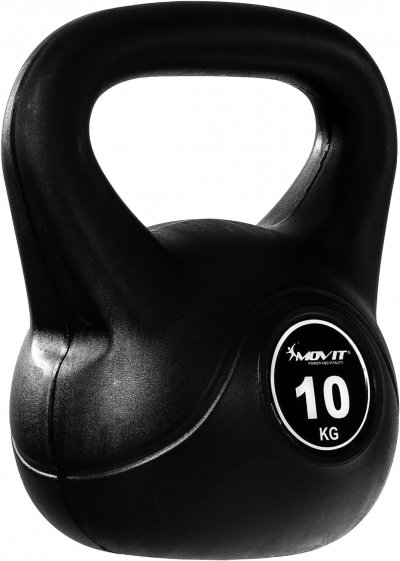 MOVIT  Poids Kettlebell 10kg plastique