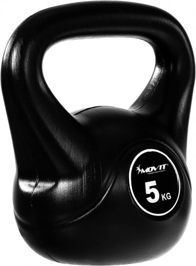 MOVIT  Poids Kettlebell 5kg plastique