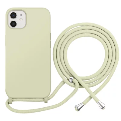 MOXIE  Coque Cordon iPhone 12 Pro Vert p&acirc;le