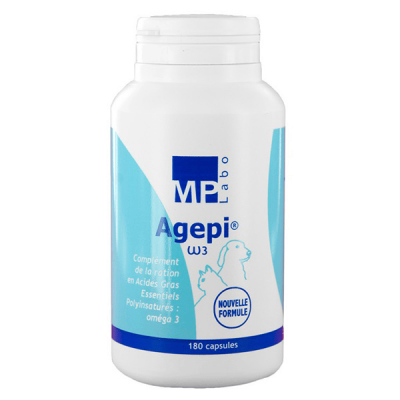 MP LABO  Agepi om&eacute;ga 3 - lot % : 2 x 180 g&eacute;lules