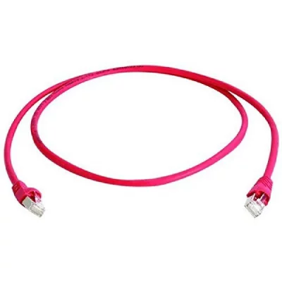 TELEGARTNER MP8 FS 600 - C&acirc;ble inverseur - RJ-45 (M) pour RJ-45 (M) - 1 m - SFTP - CAT 7 - rouge