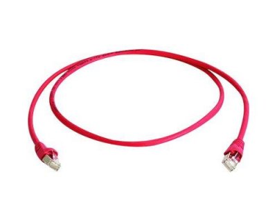TELEGARTNER MP8 FS 600 - C&acirc;ble inverseur - RJ-45 (M) pour RJ-45 (M) - 50 cm - SFTP - CAT 7 - rouge
