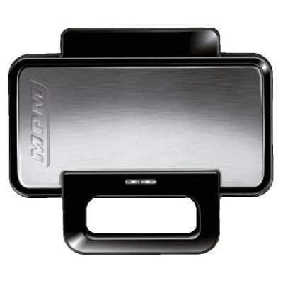MPM , mop-43m appareil &agrave; sandwich maker 3 en 1, plaques interchangeables, gaufrier, grille, 1000w,