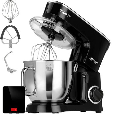 MPM  MRK-19B M&eacute;langeur de P&acirc;te &agrave; P&acirc;tisserie Robot Cuisine Orbital 2200W + Balance