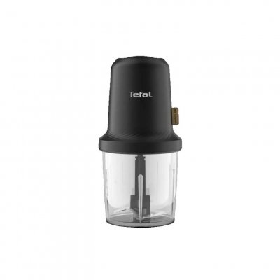 TEFAL Mq80e8 0.5l 500w 2 lames amovibles plastique acier inoxydable noir
