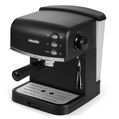 MESKO MS 4409 Machine &agrave; caf&eacute; 850W Semi-automatique Machine &agrave; expresso 1,5 L - 15 Bar -
