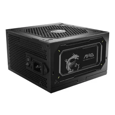 MSI  Alimentation Modulaire Mag A850gl Pcie 5.0 3.0 850w 80 Plus Gold