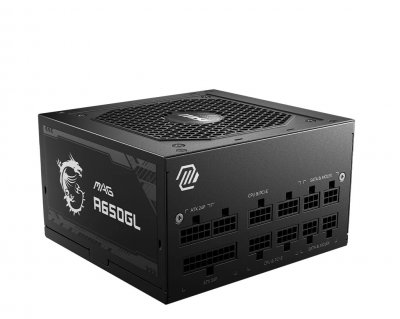 MSI  Alimentation PC MAG A650GL PCIE5 - 650W 80+ Gold Modulaire