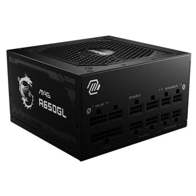 MSI  Alimentation PC MAG A650GL PCIE5 - 650W 80+ Gold Modulaire
