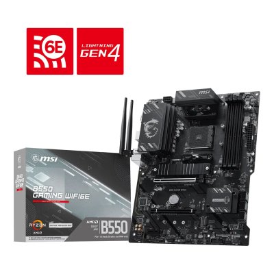 MSI  B550 GAMING WIFI6E carte m&egrave;re socket AM4