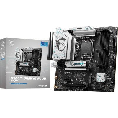 MSI  B760M GAMING PLUS WIFI carte m&egrave;re Intel B760 LGA 1700 micro ATX