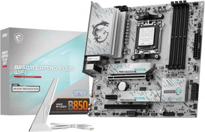 MSI  B850M GAMING PLUS WIFI AMD B850 Emplacement AM5 micro ATX - Neuf