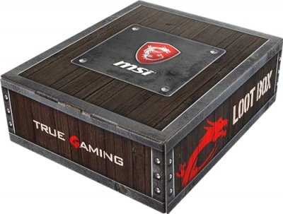 MSI  Gaming Loot Box Rouge,Noir