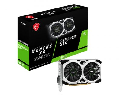 MSI  GeForce&reg; GTX 1650 D6 Ventus XS OCV3