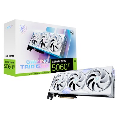 MSI  GeForce RTX 5060 Ti 16G GAMING TRIO OC WHITE 