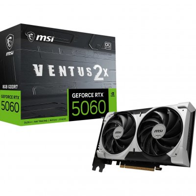 MSI  GeForce RTX 5060 VENTUS 2X OC V1 8G, Carte graphique