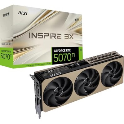 MSI  GeForce RTX 5070 Ti 16G INSPIRE 3X OC 
