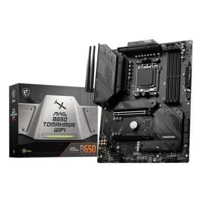 MSI  MAG B650 Tomahawk WIFI AMD B650 Emplacement AM5 ATX - Neuf