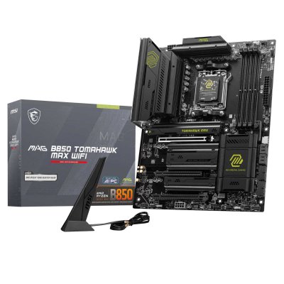 MSI  MAG B850 TOMAHAWK MAX WIFI carte m&egrave;re AMD B850 Emplacement AM5 ATX