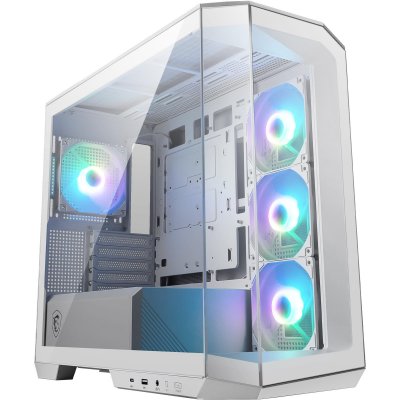 MSI  MAG PANO M100R PZ Verre Tremp&eacute; USB 3.2 Blanc