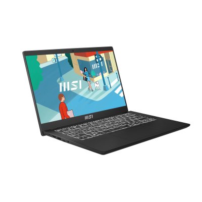 MSI  Modern 14 C13M-410FR - Core i7 I7-1355U 1.7 GHz 16 Go RAM 512 Go SSD Noir