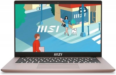 MSI  Modern 14 C13M-415XFR - Core i7 I7-1355U 1.7 GHz 8 Go RAM 512 Go SSD Rose