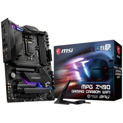 MSI  MPG Z490 Gaming Carbon WiFi, Intel Z490 Mainboard - Sockel 1