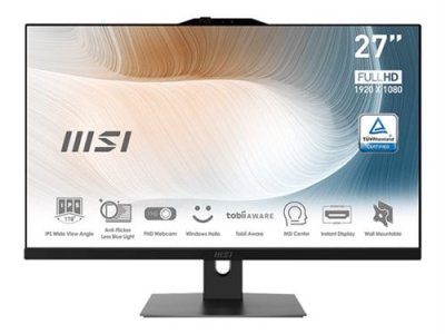 MSI  Pc Tout-en-un Modern Am272p 1m-845eu 27&acute;&acute; Ultra 7-150u/16gb/1tb Ssd