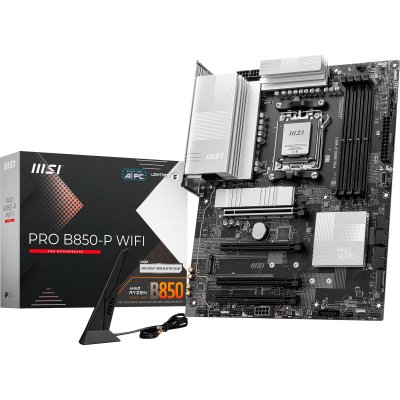 MSI  PRO B850-P WIFI carte m&egrave;re AMD B850 Emplacement AM5 ATX - Neuf