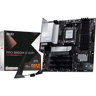 MSI  PRO B850M-P WIFI AM5 PCIe 5.0