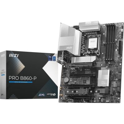 MSI  PRO B860-P carte m&egrave;re Intel B860 LGA 1851 (Socket V1) ATX - Neuf