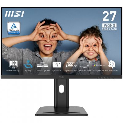 MSI  PRO MP273QP E2 27"" LED IPS WQHD 100 Hz HDR400